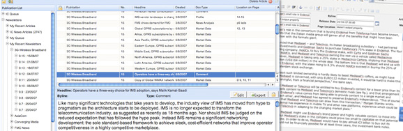 Article Editor spread